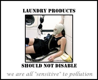 laundry products should not disable